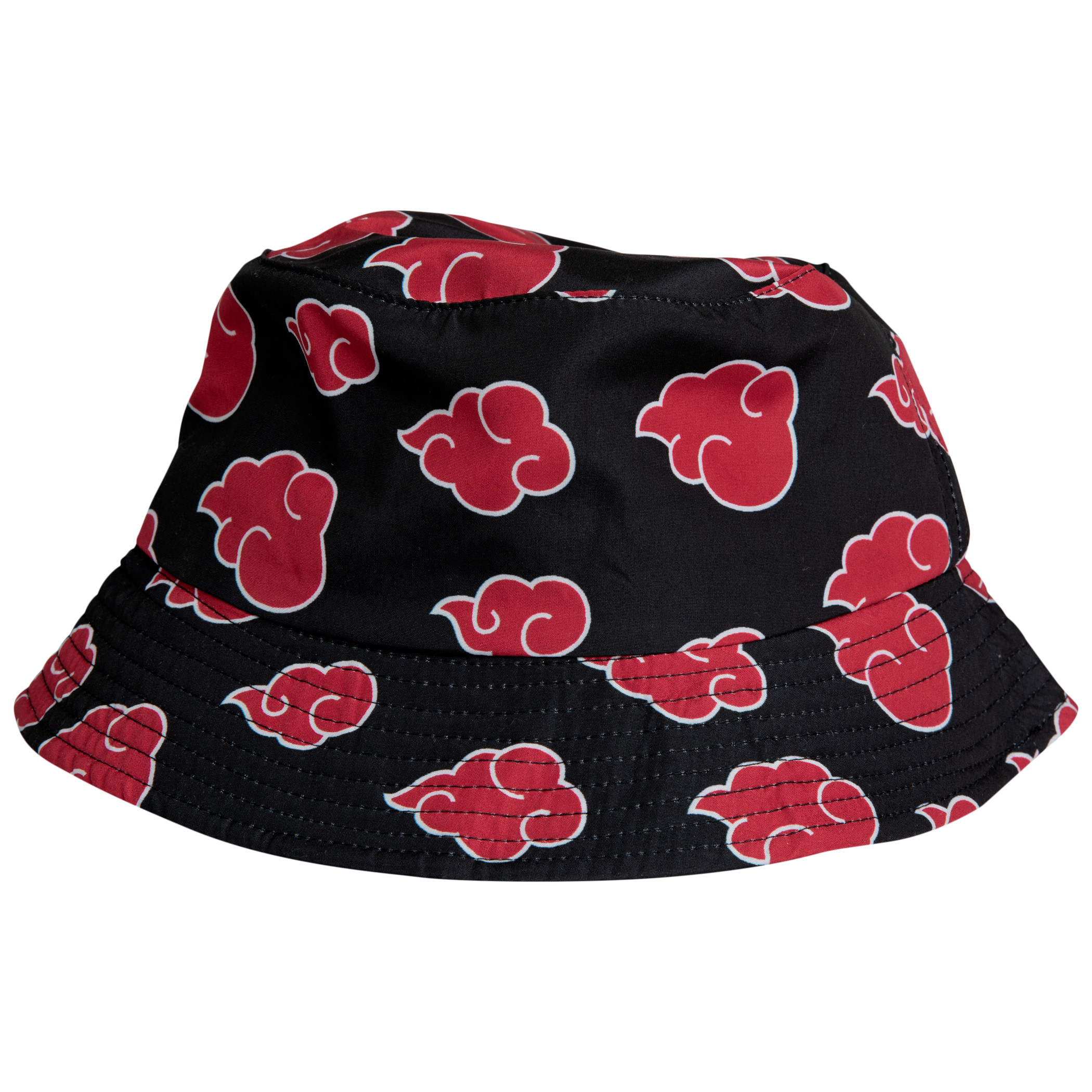 Naruto Shippuden Akatsuki Red Clouds Symbol All Over Print Bucket Hat